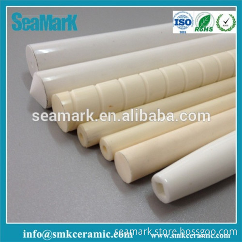 Alumina ceramic pipe /alumina ceramic tubes/seamark ceramic tubes
